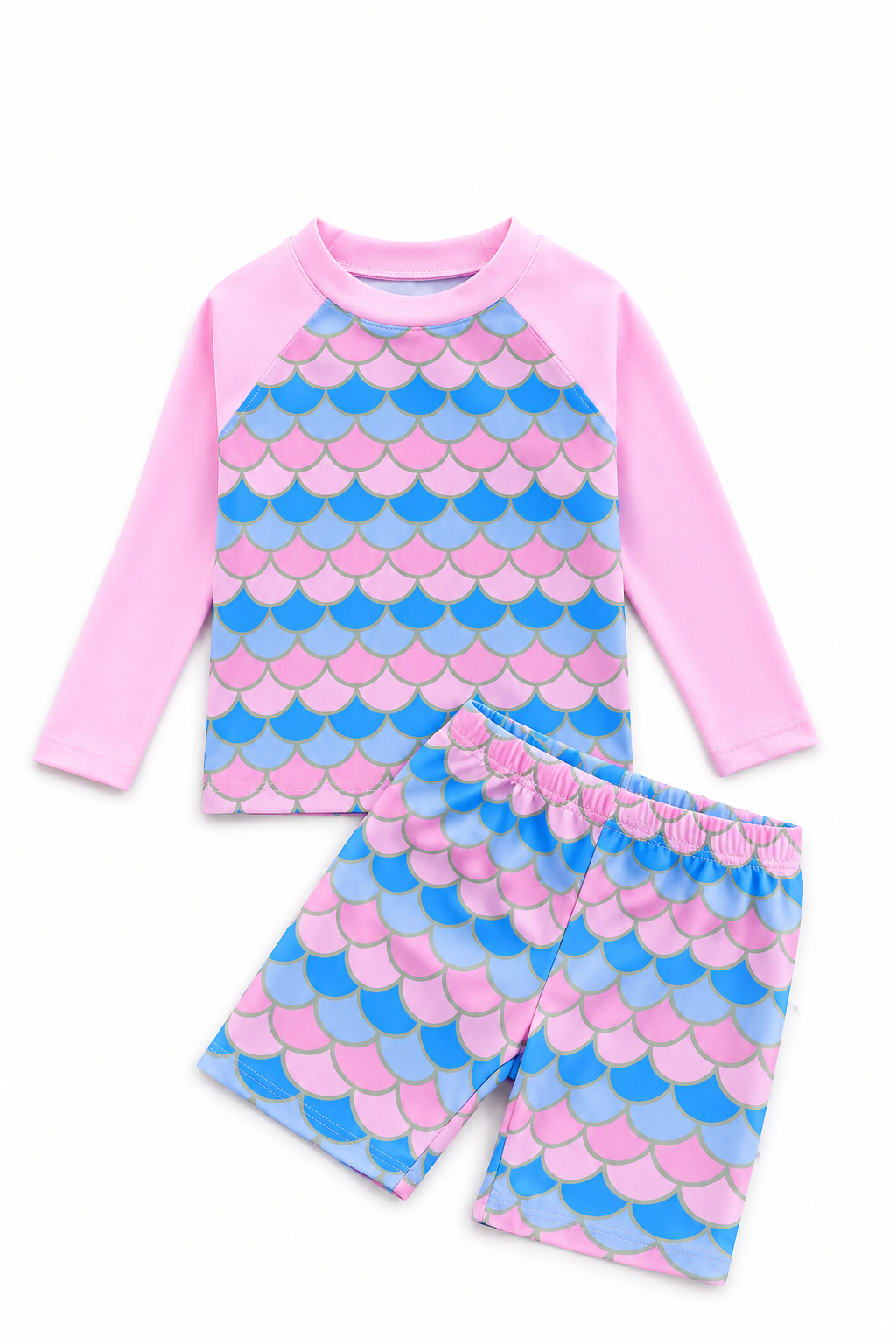 Pink Tide Long Sleeve Two-Piece Set