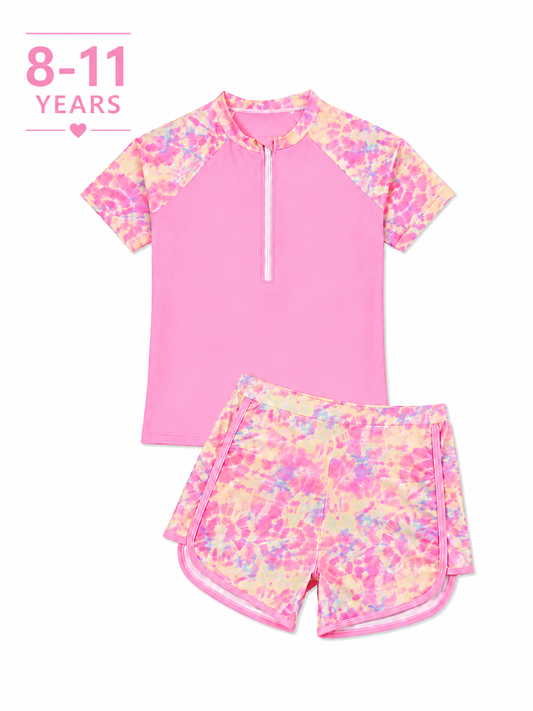 Cotton Candy - Short Sleeve Two Piece Set
