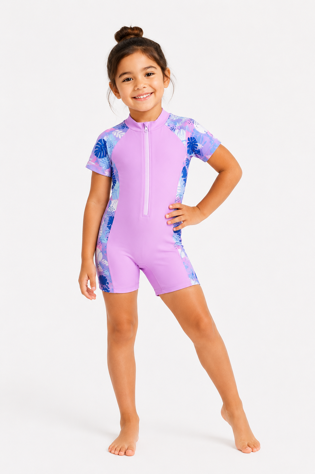 The Lavender - Floral Swimsuit