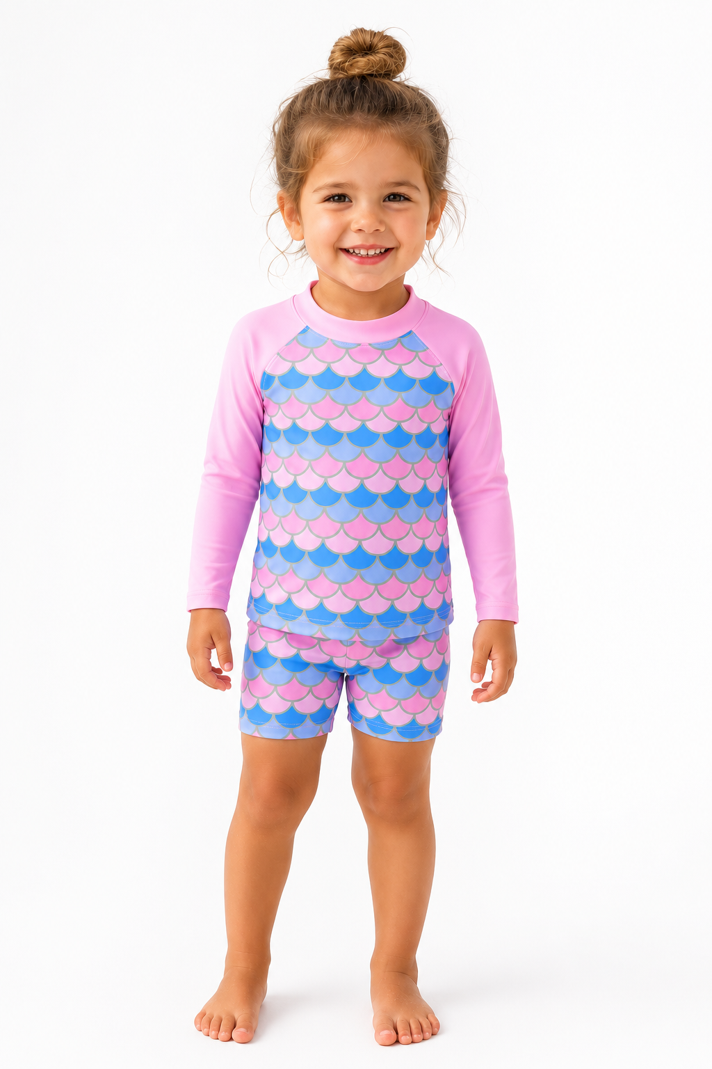 Pink Tide Long Sleeve Two-Piece Set