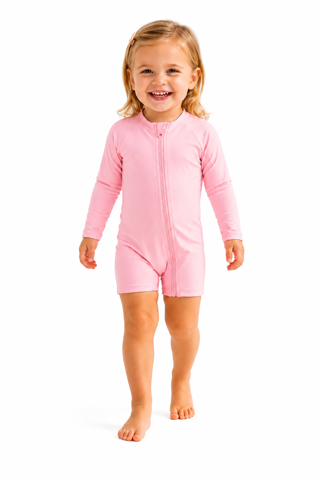 MAEGIRLS™ Blush Breeze Zip Swimsuit