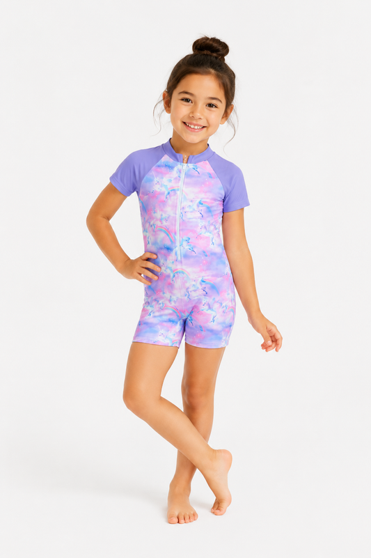 The Unicorn Dream - Zip Swimsuit