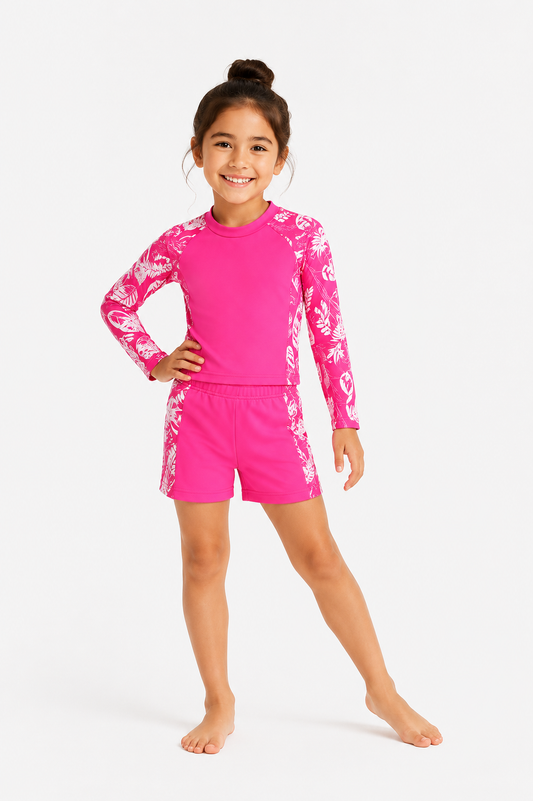 The Malibu – Long Sleeve Two Piece