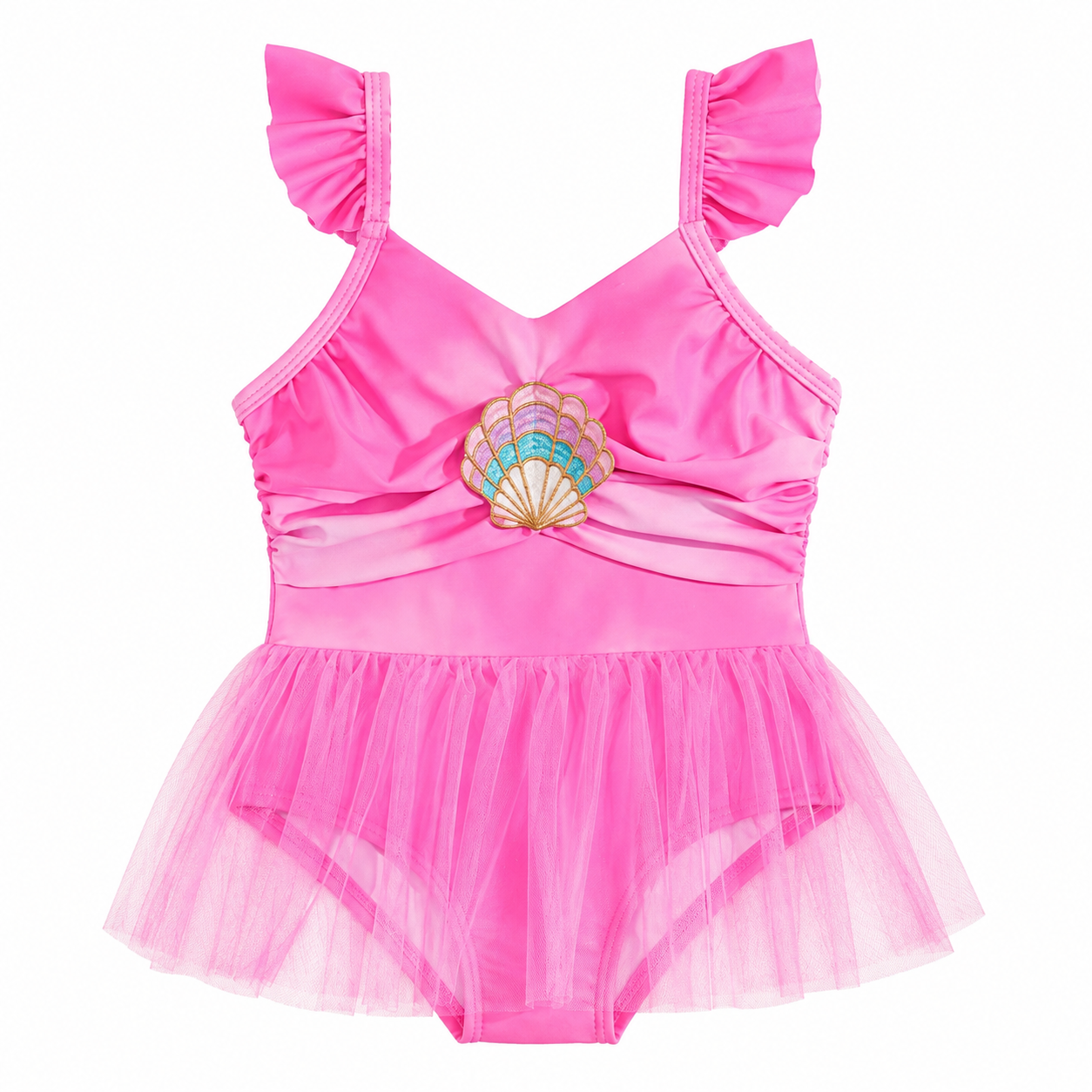 Pink Mermaid Tutu Beach Dress