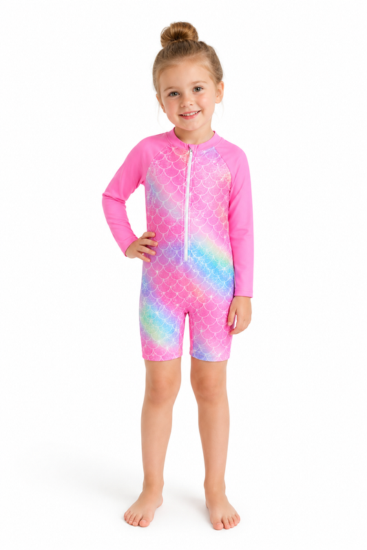 Mermaid Dream - Long Sleeve One Piece