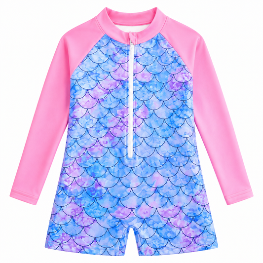 The Mermaid Long Sleeve One Piece