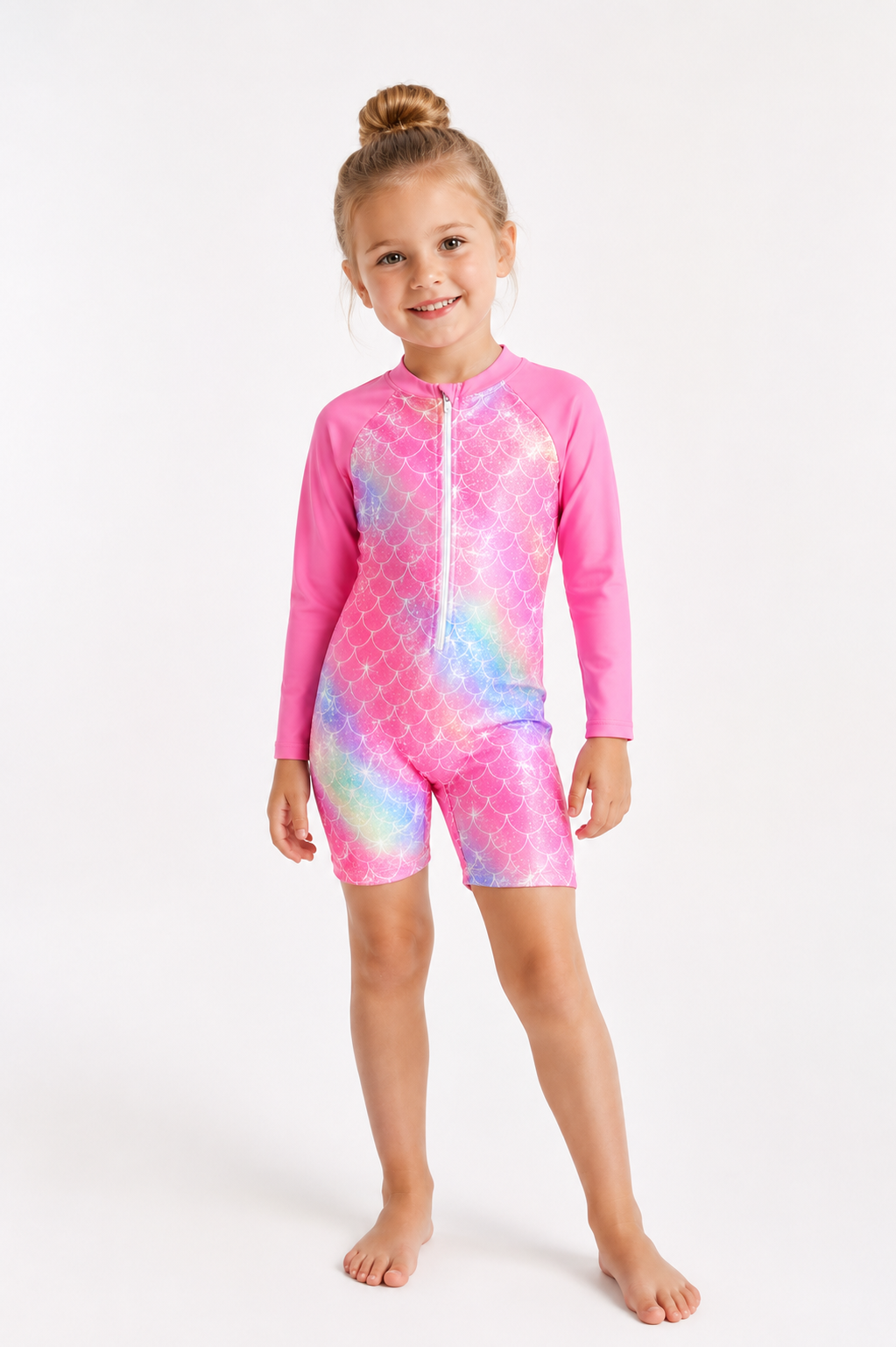 The Candy Mermaid - Long Sleeve Swimsuit