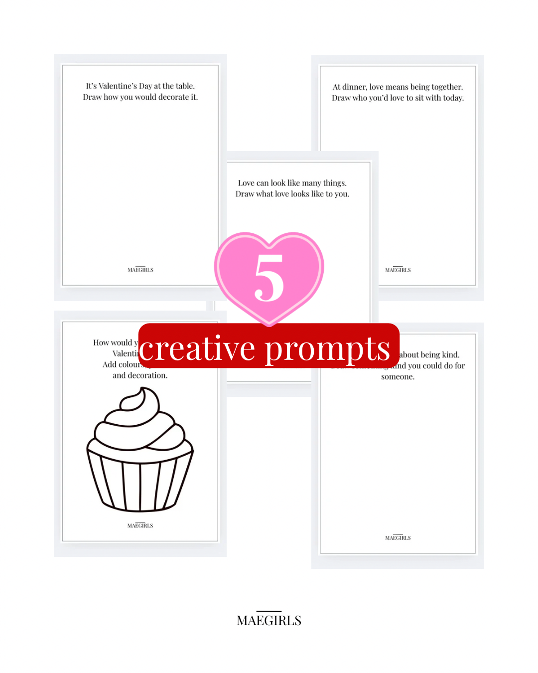 The Little Lady Valentine’s Collection (21 Pages)